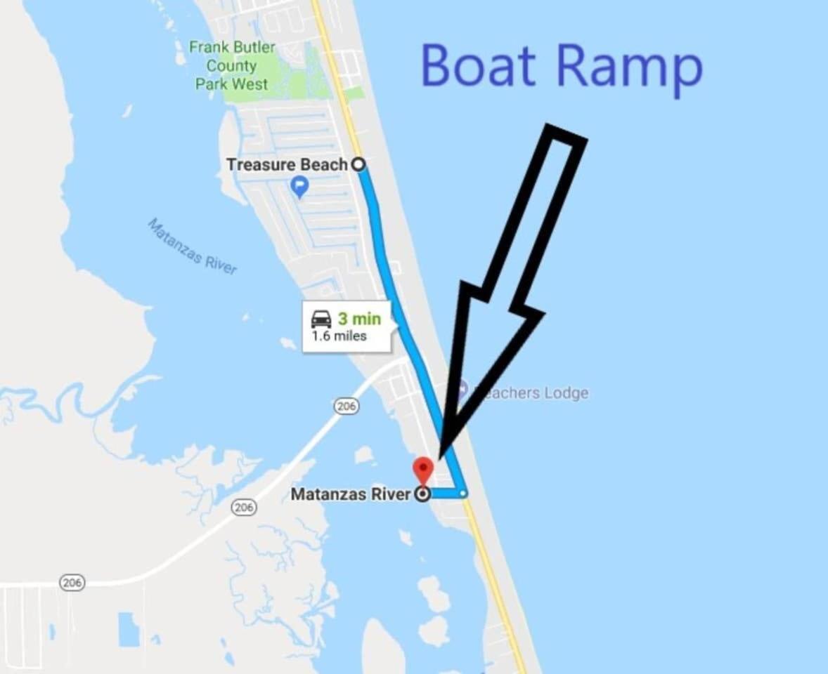 Canal Home Dock Walk To Beach Kayaks Sup Fishing St. Augustine Eksteriør bilde